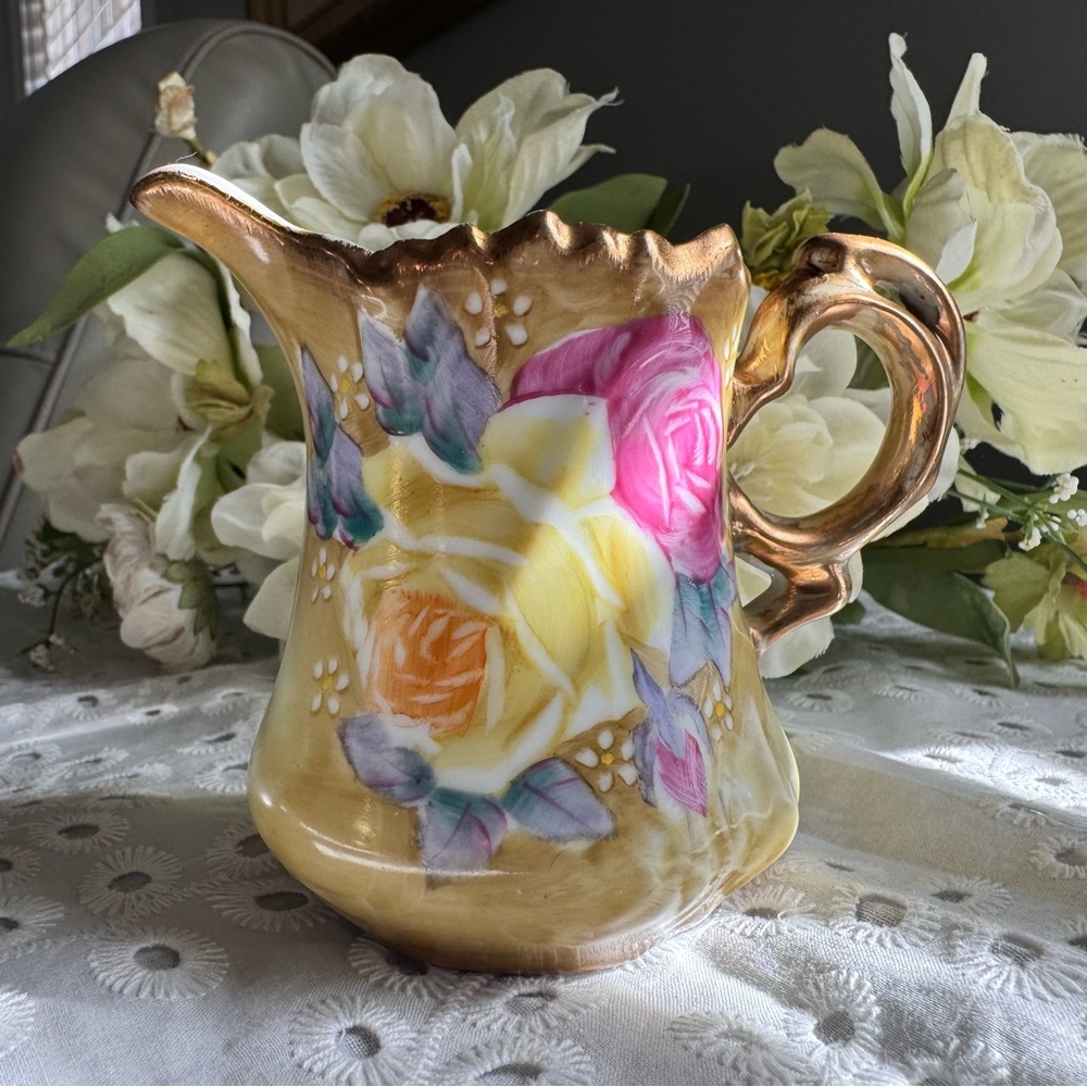 SOLD>>>Vintage Nippon Sugar and cream set - Picture 4 of 7